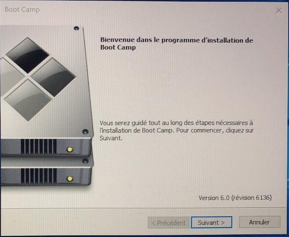 Installer Windows 10 sur Mac OS X
